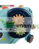 Образователен слон сортер пъзел, манипулационна дъска, блокчета, чук